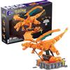 Mega Brands MEGA Pokémon - Kinetic Charizard, set da costruzione da 1664 pezzi, personaggio meccanizzato con movimento realistico e alto 28 cm, da collezione, giocattolo per bambini, 12+ anni, HMW05