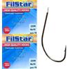 PRO Filstar Set 20 Ami da Pesca N18 in Acciaio al Carbonio