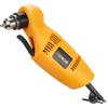 Hoteche Trapano angolare 450 W, potente 220-240 V, 0-1400 giri/min, registrazione chiave 10 mm, regolatore variabile, spina VDE, accessori inclusi