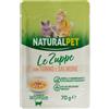Naturalpet Cat Adult Zuppa in brodo 70 gr - Tonno e Salmone - Confezione da 6 pezzi - 1° ORDINE? scegli lo sconto BZR5 / BZR20 + 200 punti fedeltà