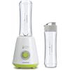 Brand Kenwood Frullatore SMP060WG Smoothie-to-go con Due borracce da 0,6L in Dotazione, 2 Velocità e Pulse, Lame in Acciaio Removibili, Impugnatura Ergonomica, Piedini Antiscivolo, Bianco/Verde