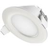 TEVEA Ultra Piatto LED IP44 Faretto ad Incasse | 4W Bianco Caldo 230V | anche per il bagno | Faretti LED Downlight