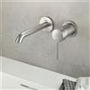 Grohe Essence rubinetto lavabo a parete, 19408DC1, Essence supersteel [Rubinetteria Bagno > Rubinetteria Lavabo]