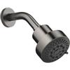 Dornbracht Universal soffione doccia, 3 tipi di getto, 28508979-990010, Universal; Lissé; Meta; Tara.; VAIA dark platinum spazzolato [Rubinetteria Bagno > Soffioni Doccia]