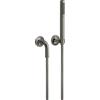 Dornbracht VAIA set doccia con presa d'acqua e supporto, 1 tipo di getto, 27808809-990010, VAIA dark platinum opaco [Rubinetteria Bagno > Set Doccia]