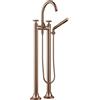 Dornbracht VAIA rubinetto vasca a pavimento, miscelatore a due comandi, 25943809-42, VAIA bronzo spazzolato [Rubinetteria Bagno > Rubinetteria Vasca]