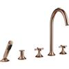 Dornbracht VAIA rubinetto bordo vasca, miscelatore a due comandi, 27522809-42, VAIA bronzo spazzolato [Rubinetteria Bagno > Rubinetteria Vasca]
