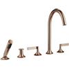 Dornbracht VAIA rubinetto bordo vasca, miscelatore a due comandi, 27522819-42, VAIA bronzo spazzolato [Rubinetteria Bagno > Rubinetteria Vasca]