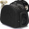 Retoo Trasportino per Gatti Cane 6 kg, Traspirante Zaino Porta Cane Gatto 43x32x27cm borsa per il trasporto per animali domestici pieghevole per cani di piccola taglia, per gattini, cuccioli e conigli
