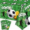 Kaxulvoblig Tovaglia da Calcio, Tovaglie per Feste di Calcio Tovaglia Festa Tema Calcio, Tovaglia Tema Calcio, Tovaglia Compleanno Campo da Calcio per Decorazione Compleanno Calcio & Forniture Calcio Festa a Tema
