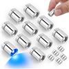 BTFO 10pz Mini Luci a LED per Artigianato, Alimentate a Batteria Luci per Case delle Bambole Luci LED in Miniatura Micro Luci LED Elettriche per Lanterne di Carta Decorazioni per Feste (Luce Blu)