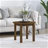 KTHLBRH Tavolino da Salotto Ø 55x45 cm in Legno Massello di Pino, Tavolinetto Salotto, Tavolini Salotto, Tavolini da Caffè, da Salotto per un'Atmosfera Accogliente