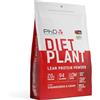 PhD Diet Plant, Fragola e Crema, 500 g | Shake Vegano, Alto Contenuto Proteico, CLA, L-Carnitina, Estratto di Tè Verde, Basso Contenuto di Zuccheri, 20 g per Porzione