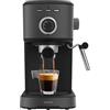 Cecotec macchine per caffè espresso Power Espresso 20 Pecan Steel. Caffettiera espressa digitale, con 20 bar e vapore orientabile.