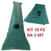 Altre Marche KIT 10 SACCHE TUBOLARI PER COPERTURE INVERNALI PISCINA 3 MT ZAVORRA APPESANTIMENTO TUBOLARI