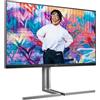 AOC U32U3CV Graphic Pro - Monitor UHD Nano IPS da 32 pollici, altezza regolabile, altoparlanti, HDR400 (3840x2160, 60 Hz, 4K, 2x HDMI, DisplayPort, USB-C (96W PD), Hub USB) nero