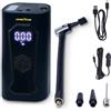 Goodyear, Compressore Portatile 5 in 1, Gonfiatore Wireless e Cavo 12V Accendisigari, Batteria 6000mAh, Display LCD 150 PSI, Power Bank, Torcia 6 LED, 5 Adattatori, Auto, Bici, Moto e Palla