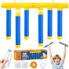 xinrongda Gioco di allenamento con Bastoni per Bambini di 2 3 4 anni, Gioco di Reazione a 3 Velocità Regolabile di Coordinazione Occhio Mano Attività Educativa Giocattolo Sensoriale per Bambini e Adulti