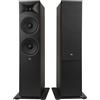 JBL Stage 2 280F Diffusore da Pavimento Nero e Noce (Coppia)