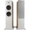 JBL Stage 2 280F Diffusore da Pavimento Bianco e Rovere (Coppia)
