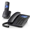 MOTOROLA CORDLESS + FISSO - C4201 COMBO NERO - 107C4201