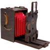 JollyLook Mini macchina fotografica istantanea Pinhole premontata, colore marrone