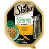 SHEBA Vaschetta SHEBA Nature's Collection 85g Alimento umido completo per gatti adulti bocconcini con tacchino guarniti con carota in salsa