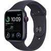 Apple Watch SE 44 mm (2022) | GPS + Cellular | Mezzanotte | Cinturino Sport Mezzanotte M/L
