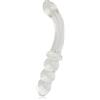 LoveToy Glass Romance Double G-Spot Dildo GS10C Clear