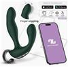InToYou App Series Prostate Massager with Finger Wiggling & App Green