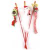 Antica Farmacia Orlandi LEO PET XMAS GATTO GIOCO TRIS NATALIZIO STUZZICAMICIO SANTA, AVOCADO & RENNA 30 CM