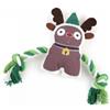 Antica Farmacia Orlandi LEO PET XMAS CANE GIOCO PELUCHE RENNA CON CORDA 13 CM