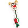 Antica Farmacia Orlandi LEO PET XMAS CANE GIOCO PELUCHE RUDOLPH CON CORDA 27 CM