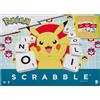 Mattel Games Scrabble Pokémon, Gioco di Lettere Familiare con Due Modi di Giocare, include 50 Carte sfida raffiguranti Pokemon, per 2-4 Giocatori, HXT27