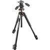 Manfrotto Kit serie 190 a 3 sezioni alluminio con testa a 3 vie