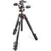Manfrotto Kit serie 190 a 4 sezioni alluminio con testa a 3 vie