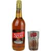 Santiago De Cuba Ron Anejo 1 lt Con Un Bicchiere
