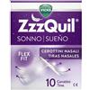 VICKS ZZZQUIL NATURA Cerotto Nasale Zzzquil 10 Pezzi