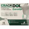 SHEDIR Crackdol Cerotto Per Dolori Muscolari E Articolari 10 Pezzi