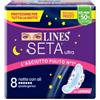Lines Seta Ultra Assorbenti Notte Dwct 8 Pezzi