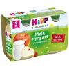 Hipp Biologico Omogeneizzato Merenda Mela E Yogurt 2 x 125 g