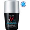 Vichy Homme Deodorante Roll-On Invisibile 72H, 50 Ml