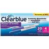 Clearblue Advanced Test di Ricambio per Monitor di Fertilità 20 Test di Fertilità + 4 Test di Gravidanza