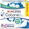 Lines Cotone Bio 8+2 Pezzi