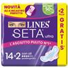 Lines Seta Ultra Assorbenti Ali 14+2 Pezzi