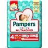 Pampers Baby Dry Pannolino Mutandina Maxi Small Pack 16 Pezzi