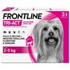 Frontline Tri-Act X3 Antiparassitario Per Cani Contro Parassiti E Insetti Volanti (2-5Kg)