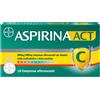 Aspirina Act C Febbre e Sintomi Influenzali 10 Compresse Effervescenti