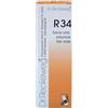 DR.RECKEWEG Dr. Reckeweg R34 Gocce Omeopatiche 22 ml