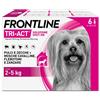 Frontline Tri-Act X6 Antiparassitario Per Cani Contro Parassiti E Insetti Volanti (2-5Kg)